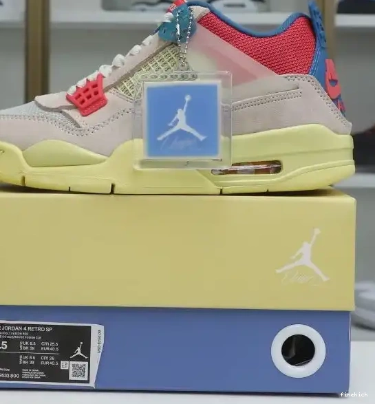 4 RETRO X JORDAN 'GUAVA ICE' UNION AIR LA 0703